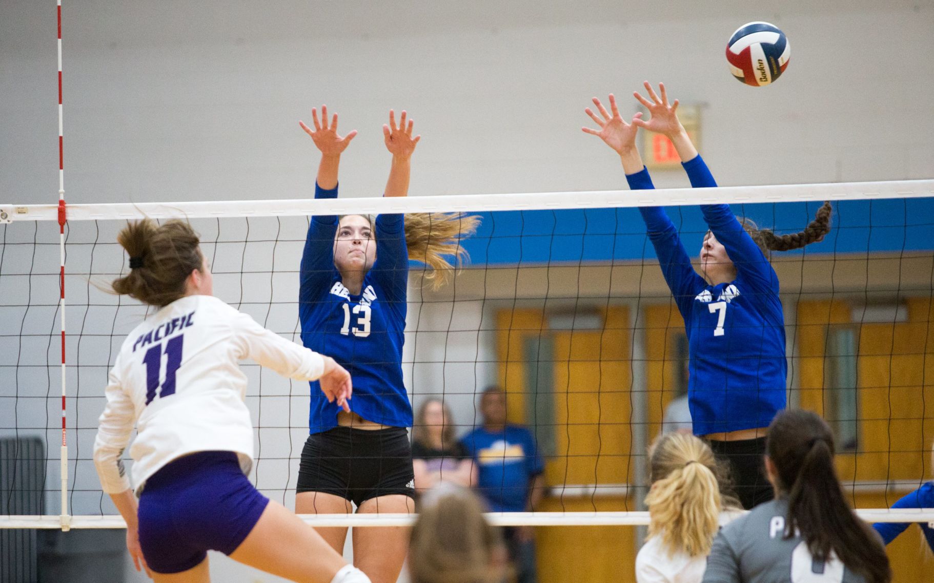 Hermann vs. Pacific volleyball